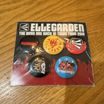 ELLEGARDEN 핀 배지 세트 2018 미개봉