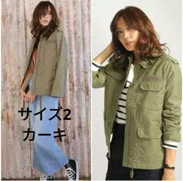 BAYFLOW 베이플로우 밀리터리 자켓 사이즈 2