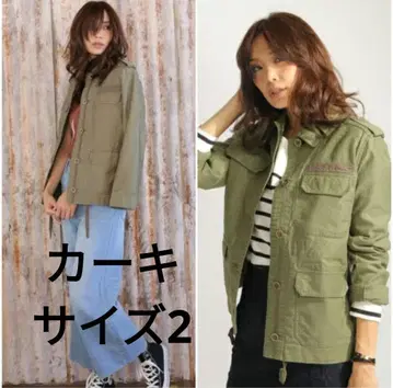 BAYFLOW 베이플로우 밀리터리 자켓 사이즈 2