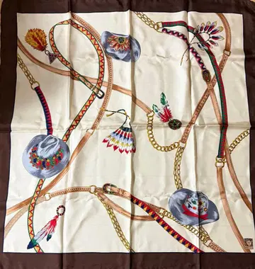 빈티지 스카프 2세트 ANNE KLEIN/M.BORROMEO