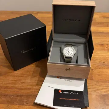 해밀턴 카키 필드 38mm 수동 와인딩 H694390