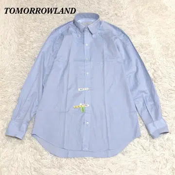 [새상품급] TOMORROWLAND BD 드레스 셔츠 39 블루