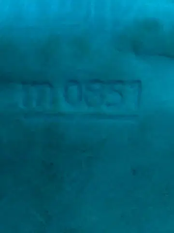 m 0851 캐나다제 터콰이즈 미니 파우치