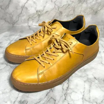 거의 미사용 REGAL 72UR 일본제 가죽 스니커즈 26.5