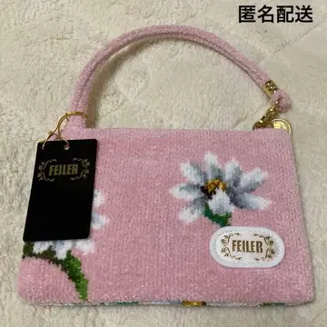 [ 새상품 ] 페이 화이트 마가렛 사이드 파우치 핑크