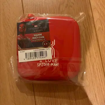 스파이더맨 스퀘어 멀티 케이스 빨간색