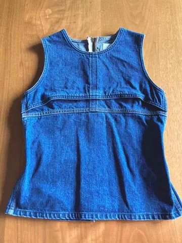 뷰티풀피플 데님 슬리브리스