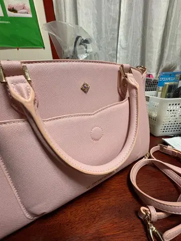 사만사 베가 핑크 숄더백