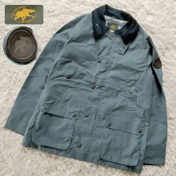 UK제 HUNTING WORLD 브리티시 밀러렌 오일드 자켓