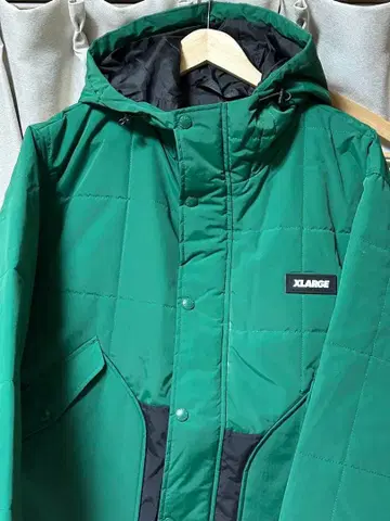 XLARGE PANELED NYLON HOODED JACKET