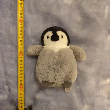 그레이 펭귄 봉제 인형 약 20cm