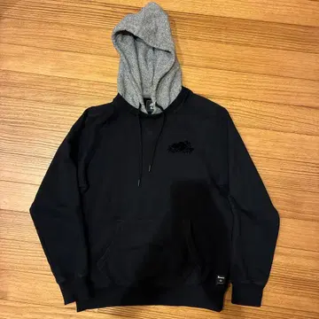 [ 캐나다발 ] Roots 후드 부착 후드티 블랙/그레이