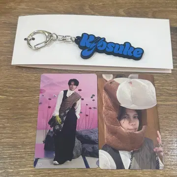 INI POPUP 109 후지마키 쿄스케 트레이딩 카드 네임 키링