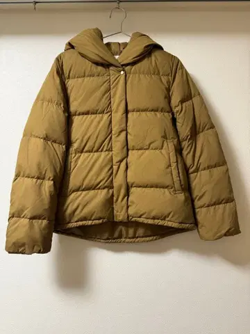 OPAQUE.CLIP 브라운 다운 자켓