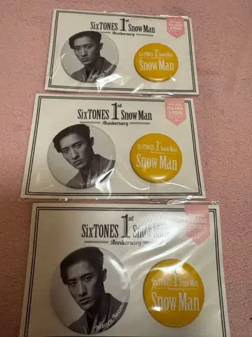 이와모토 테루 캔뱃지 세트