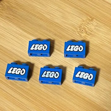 [레어] LEGO 레고 로고 프린트 부품 5개 세트