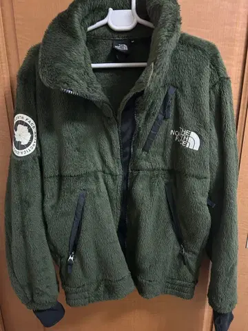 THE NORTH FACE 플리스 자켓 M 올리브 그린