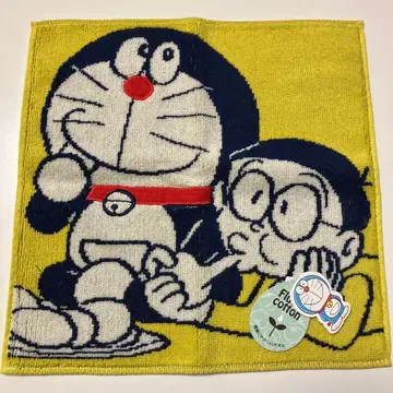 새상품 도라에몽 진구(노비타) 떡 설날 타월 손수건 핸드 타월 50주년