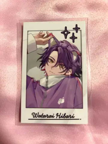 와타라이 히바리 파자마 파티 파자마 파티 폴라로이드풍 카드 카드