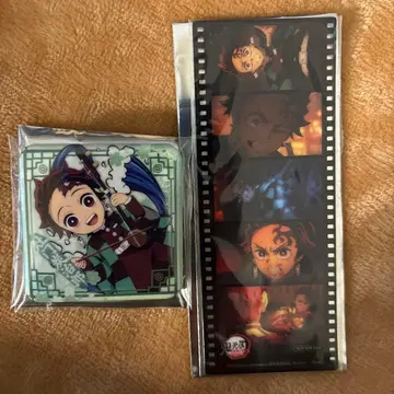 귀멸의 칼날 중국 한정판 카마도 탄지로 특전 필름 캔뱃지