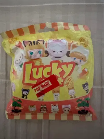 POPMART POPBEAN Lucky Cat 피규어 미개봉