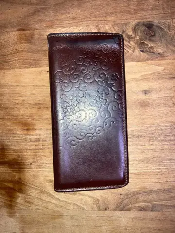 바이커즈 지갑 벚꽃 패턴