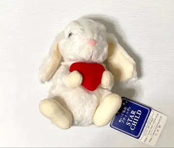 스타 차일드 토끼 하트 봉제 인형
