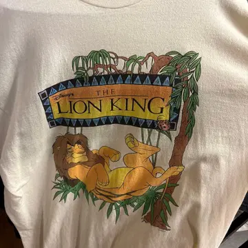 디즈니 라이온킹 T셔츠 XL