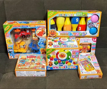 호빵맨 완구 6개 세트