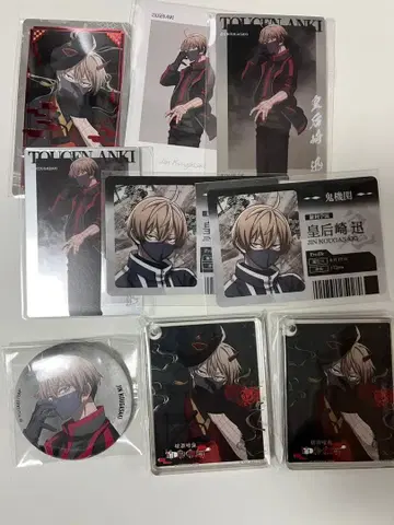 도겐안키 코고자키진 베이스야드 아니카페 캔뱃지 코롯타 카드