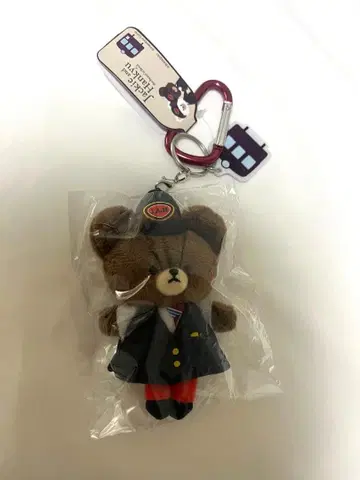 곰돌이 학교 재키 한큐 콜라보 카라비너 부착 마스코트