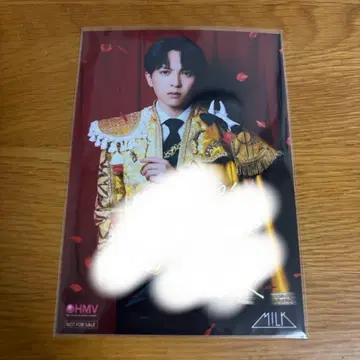 M!LK 요시다 진토 포토 카드 신춘 HMV 사인 EBiDAN 혜택