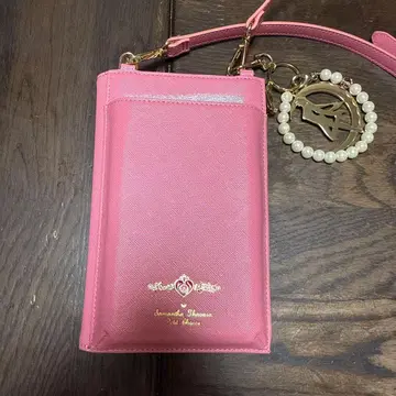 사만다 타바사 세일러문 핑크 스마트폰 숄더백