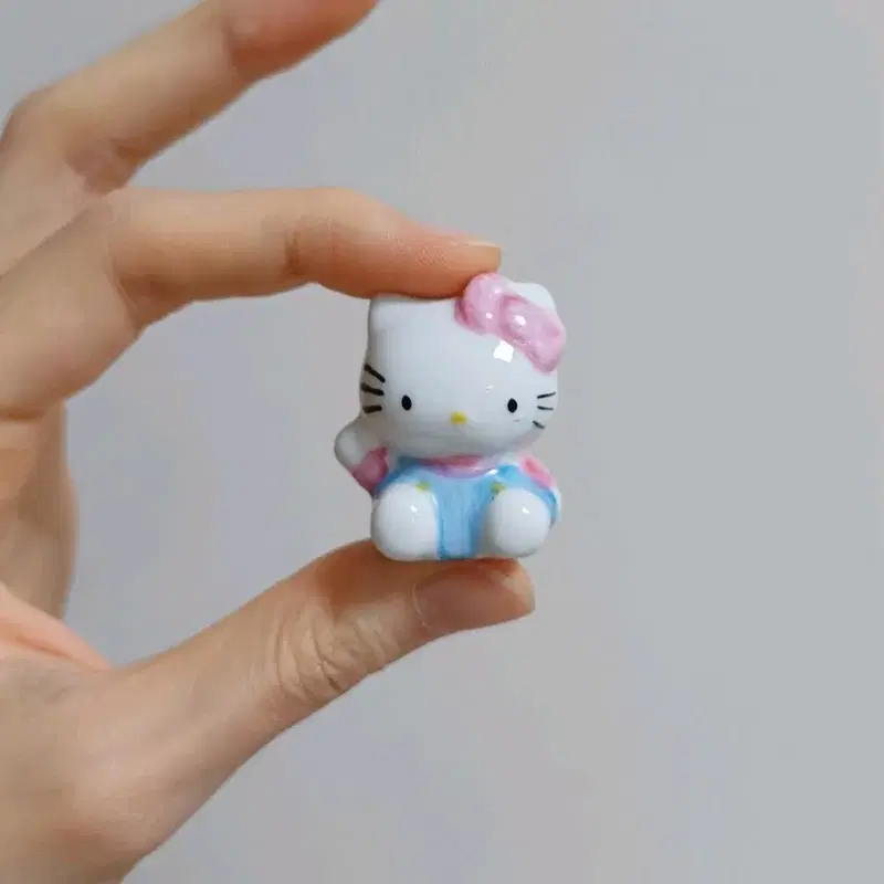 헬로키티 도자기 피규어 고전 빈티지