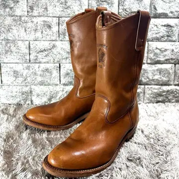 새상품급 치페와 26790 웨스턴 부츠 페코스 부츠 블랙 택 USA 제조