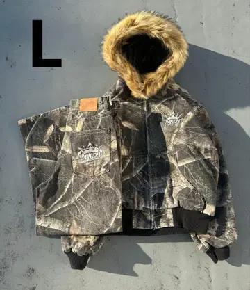 9090 King 로고 슬럽 데님 셋업