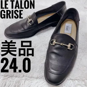 루타 롱 리 비트 로퍼 여성용 24.0cm 일본제 블랙