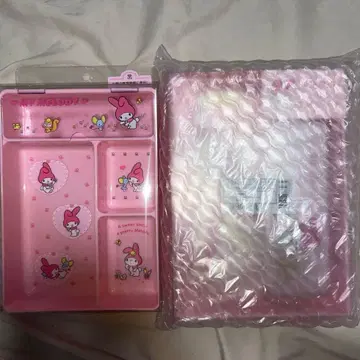 마이멜로디 뚜껑 포함 트레이, 연필꽂이 & 문구 세트