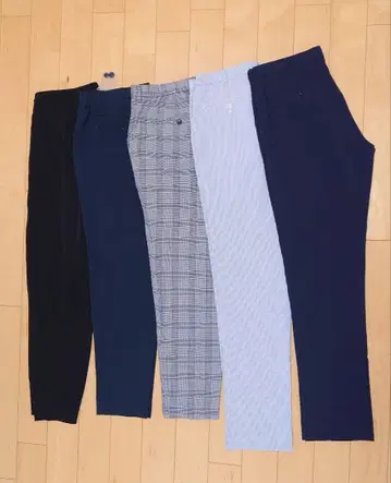 [ 새상품급 ] UNIQLO/GU 슬랙스 & 조거 팬츠 x 5세트