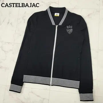 까스텔바작 골프 지퍼 자켓 메쉬 스트레치 사이즈 85