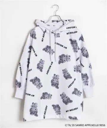 WEGO 산리오 콜라보 마이멜로디 후드티