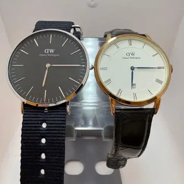 [ 작동 ] 다니엘 웰링턴 2개 묶음 쿼츠 남성용 손목시계