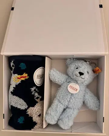 Steiff x FEILER 타월 테디베어 세트