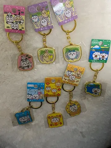 치이카와 (먼작귀) 지역 키링 세트