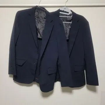 GU 네이비 테일러드 자켓 M 2벌 세트