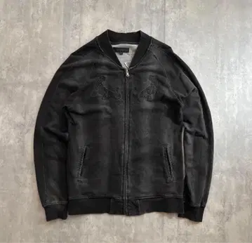 지퍼 맨투맨 호랑이 스카잔