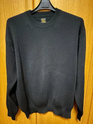 BATONER 슈퍼 하이 트위스트 울 크루넥