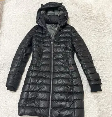 새상품급 지스타로우 다운 자켓 롱 코트 여성용 후드 S
