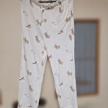 pique 강아지 프린트 룸웨어