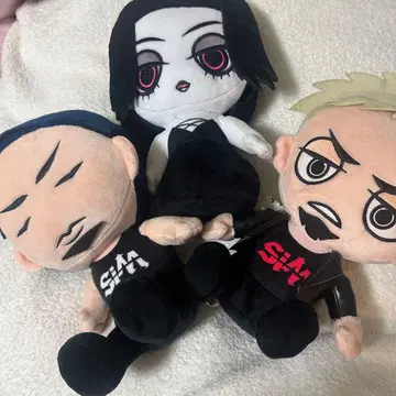 SiM ROUND1 UFO 캐처 봉제 인형 3체 세트